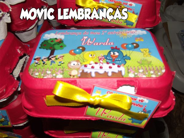 Caixa de Ovo Personalizado.